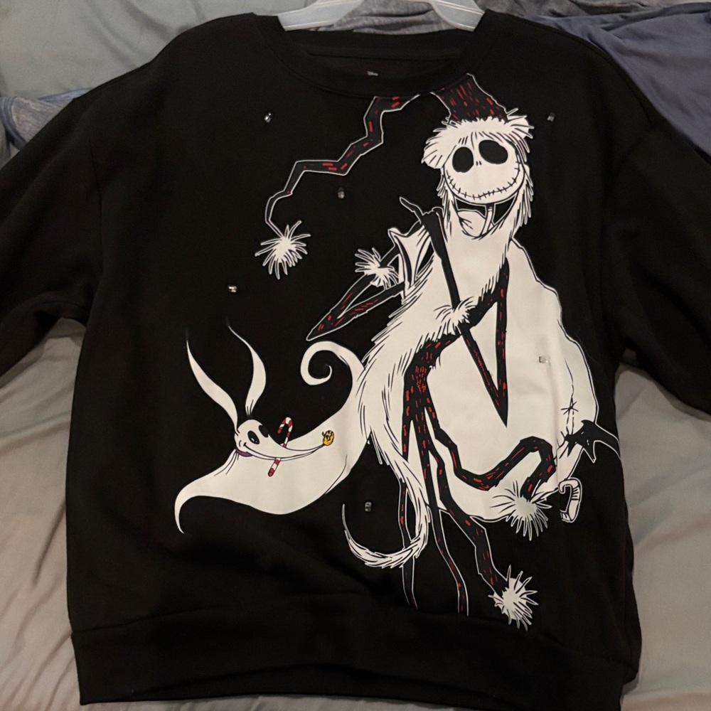 Nightmare Before Christmas Light Up Sweater